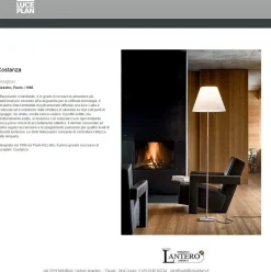 Hot Da terra in metallo ,lampada da terra costanza a prezzo Outlet Lampade Da Terra