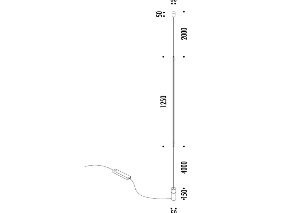 Davide Groppi Da terra Masai a prezzo Outlet- Lampade Da Terra