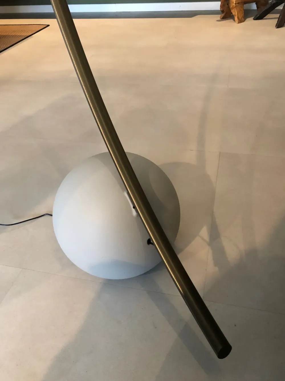 Hot Da terra stile Design Circle a prezzi outlet Lampade Da Terra