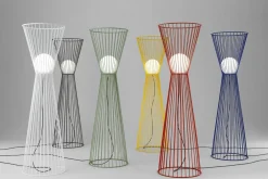 Milani Da terra stile Design Lunapiena con forte sconto- Lampade Da Terra