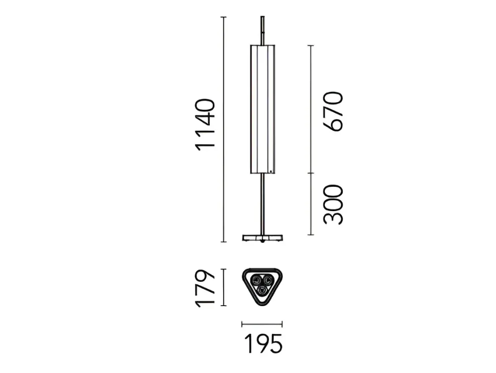 Da terra stile Moderna Emi floor scontato^Flos Clearance