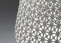 Da terra stile Moderna Kabuki lampada da terra bianca in offerta outlet^Kartell New