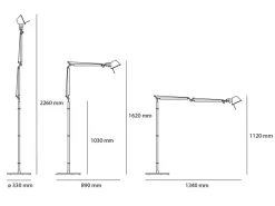 Collezione esclusiva Da terra stile Moderna Tolomeo floor artemide lampada da terra in offerta outlet- Lampade Da Terra