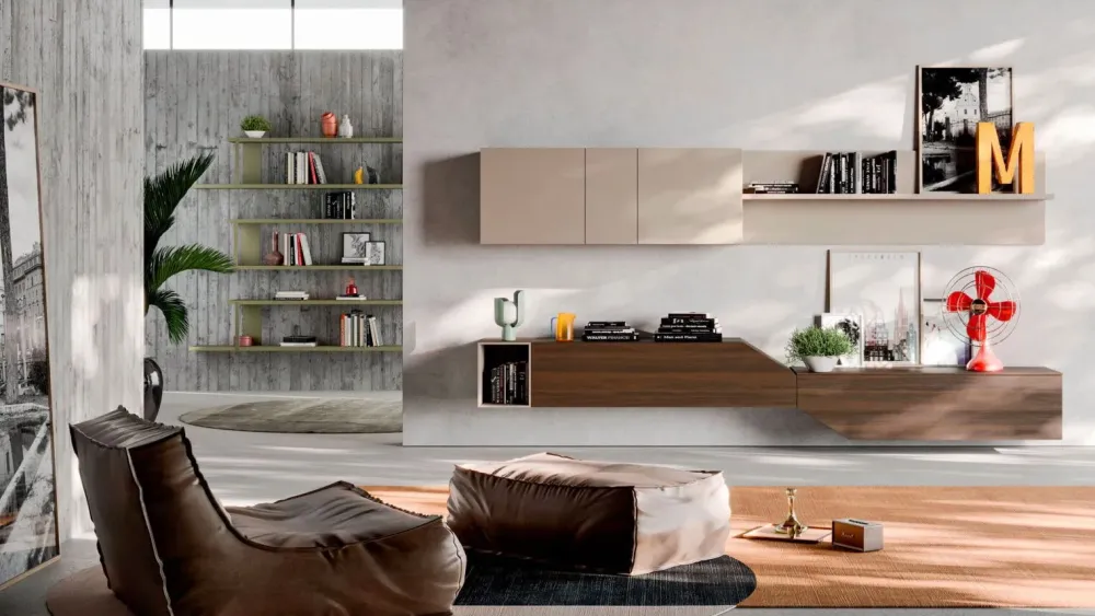 Online Design Light Day: composiz. 12 in offerta. Perfetto per l'architetto. Soggiorni Completi