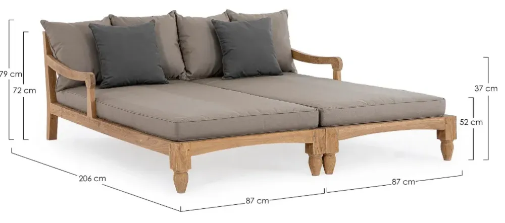 Bizzotto Divani da giardino : modello Bali a prezzo Outlet- Divani Da Giardino