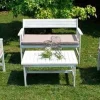 Cosma Outdoor living Divani da giardino : modello Bali bianco in Offerta Outlet- Divani Da Giardino