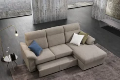 Divani letto con penisola Leo in Offerta Outlet^Biel Outlet