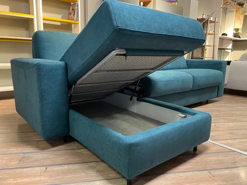 Vitarelax Divani letto con penisola in Tessuto a prezzo scontato- Divani