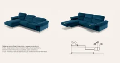 Felis Divani letto con penisola All- Divani