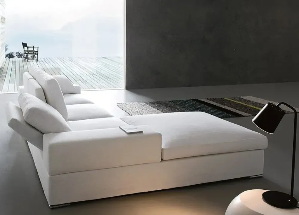 Divani letto con penisola Divano con schienale reclinabile a PREZZO OUTLET^Md work Hot