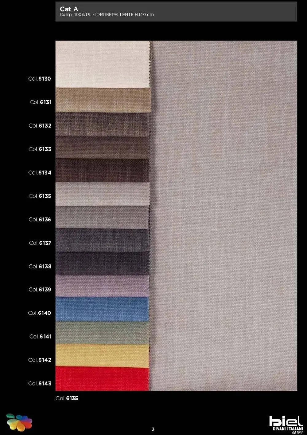 Biel Divani letto con penisola in stile Moderno Con seduta fissa con forte sconto- Divani