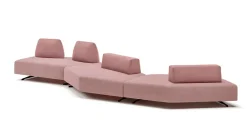 Outlet Divano a 5 posti modello Simply di a prezzo riservato Divani