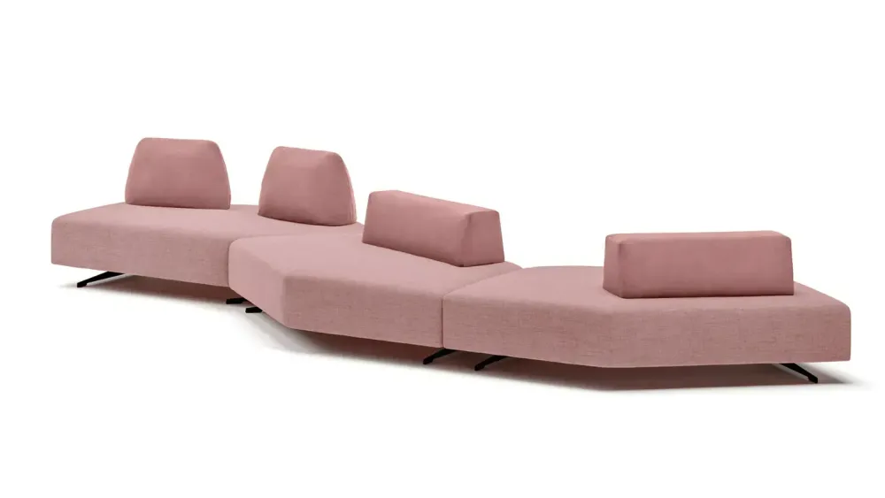 Outlet Divano a 5 posti modello Simply di a prezzo riservato Divani