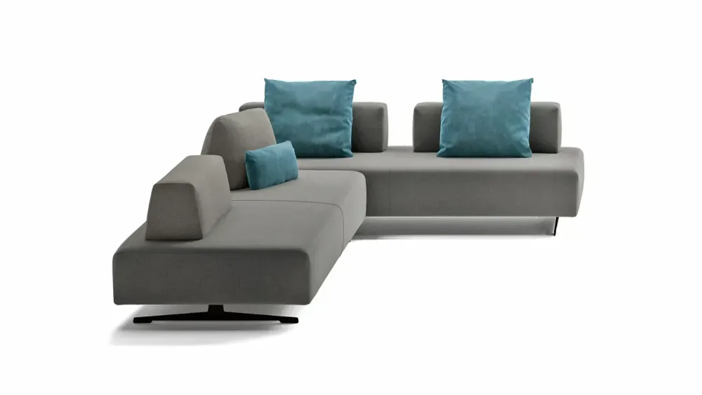 Outlet Divano a 5 posti modello Simply di a prezzo riservato Divani