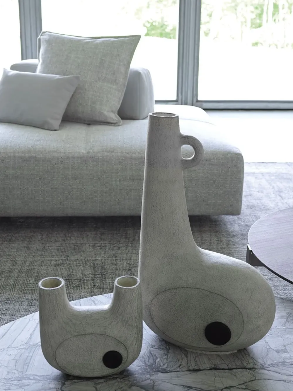 Divano a 3 posti modello Softbench di a prezzo riservato^Flou New