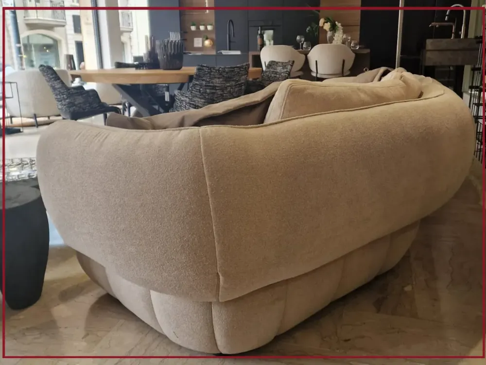 Franco Ferri Divano Abbracci in Tessuto a prezzo ribassato- Divani