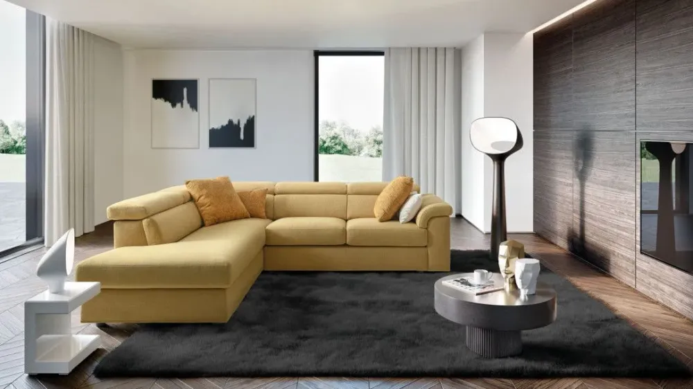 Online Divano angolare Alessandra Mottes selection in Offerta Outlet Divani