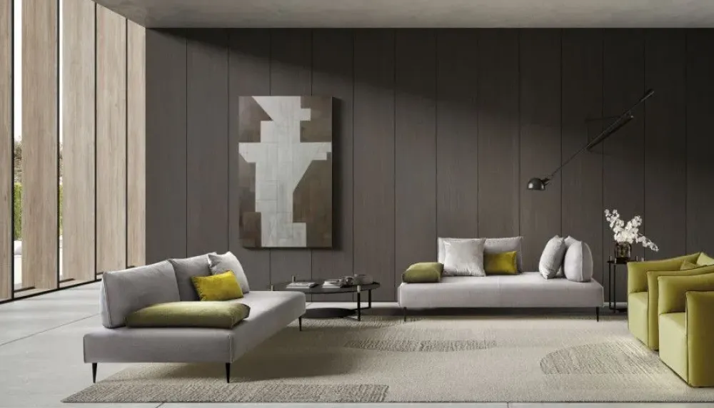 Outlet Divano angolare Bacio a prezzo scontato Divani