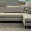 Divano angolare con relax cristofer tessuto in poliuretano   in Offerta Outlet^Artigianale New