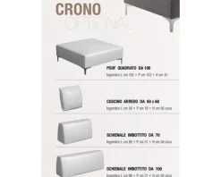 Divano angolare Crono : con uno SCONTO ESCLUSIVO del 25%^Artigianale Clearance