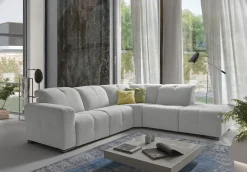 Discount Divano angolare Divano a molle insacchettate  altissima qualita in Offerta Outlet Divani