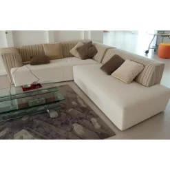 Divano Angolare Divano angolare mod sam in Offerta Outlet a 2074 Euro^Meritalia Sale