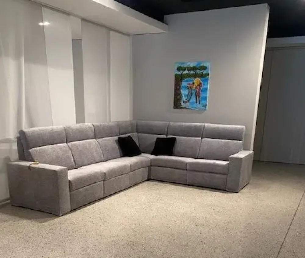 Divano Angolare Divano con relax doppio ad angolo di a prezzo ribassato^Md work Sale