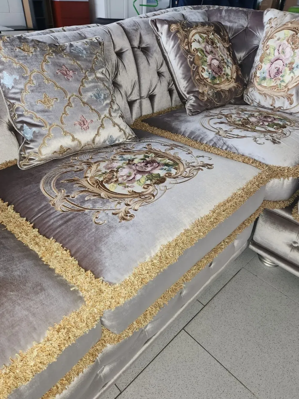 Md work Divano angolare Divano luxury principato di monaco in OFFERTA - 60%- Divani