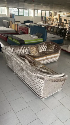 Md work Divano angolare Divano luxury principato di monaco in OFFERTA - 60%- Divani