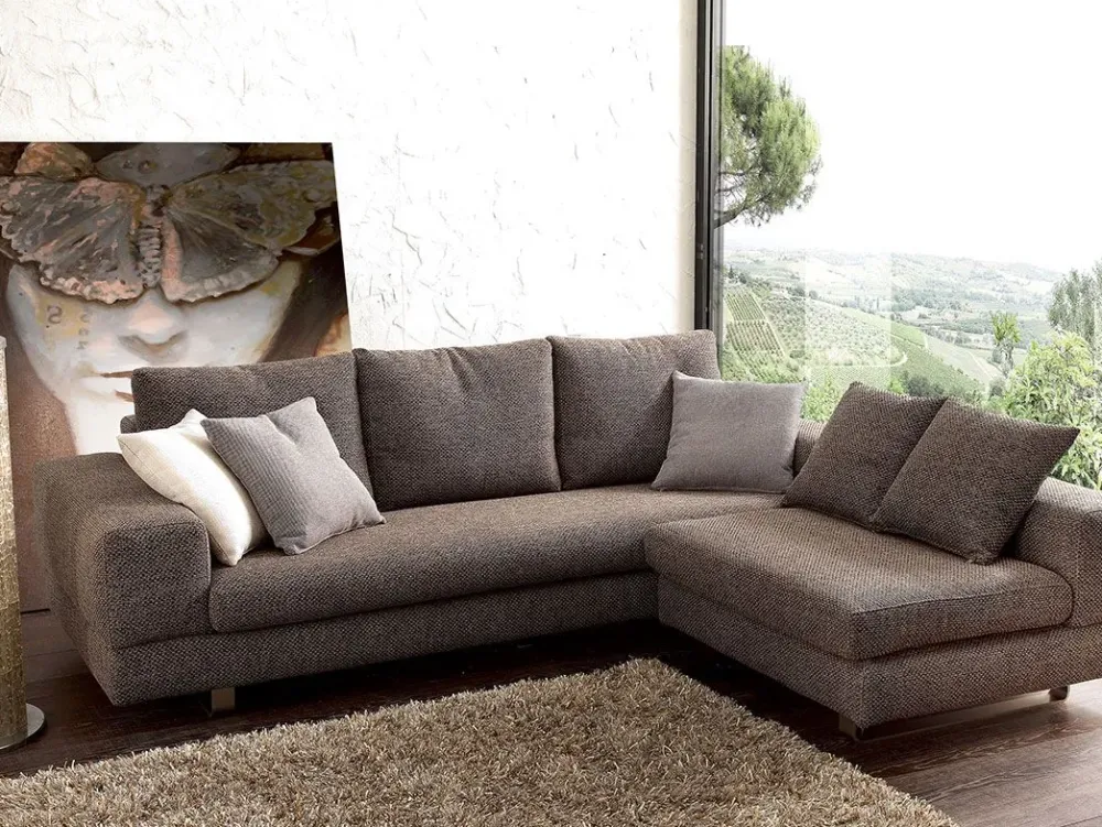 Crippa Salotti Divano angolare Free : con uno SCONTO ESCLUSIVO del 33%- Divani