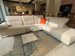 Divano angolare Gina a PREZZO OUTLET scontato del 30%^Artigianale Best