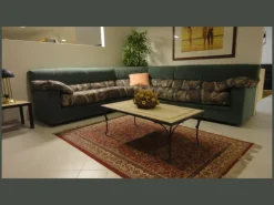 Divano angolare in microfibra sfoderabile scontato -80% Divani