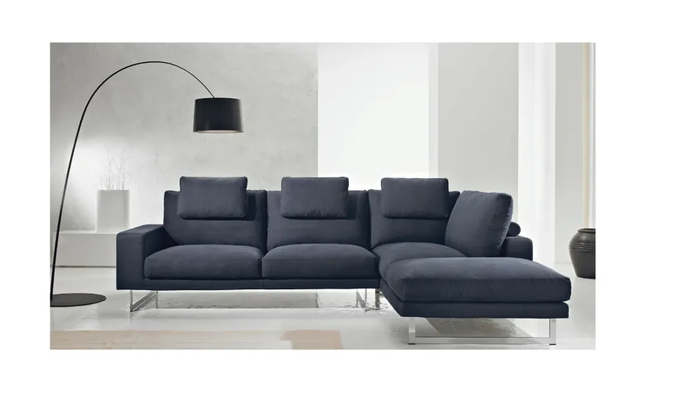 Divano angolare in Tessuto Atene^Cucine Store Best