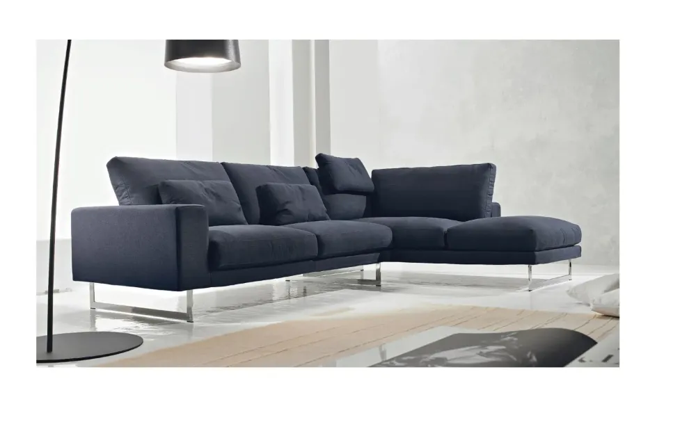 Divano angolare in Tessuto Atene^Cucine Store Best
