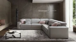 Divano angolare in Tessuto Astor^Le Comfort