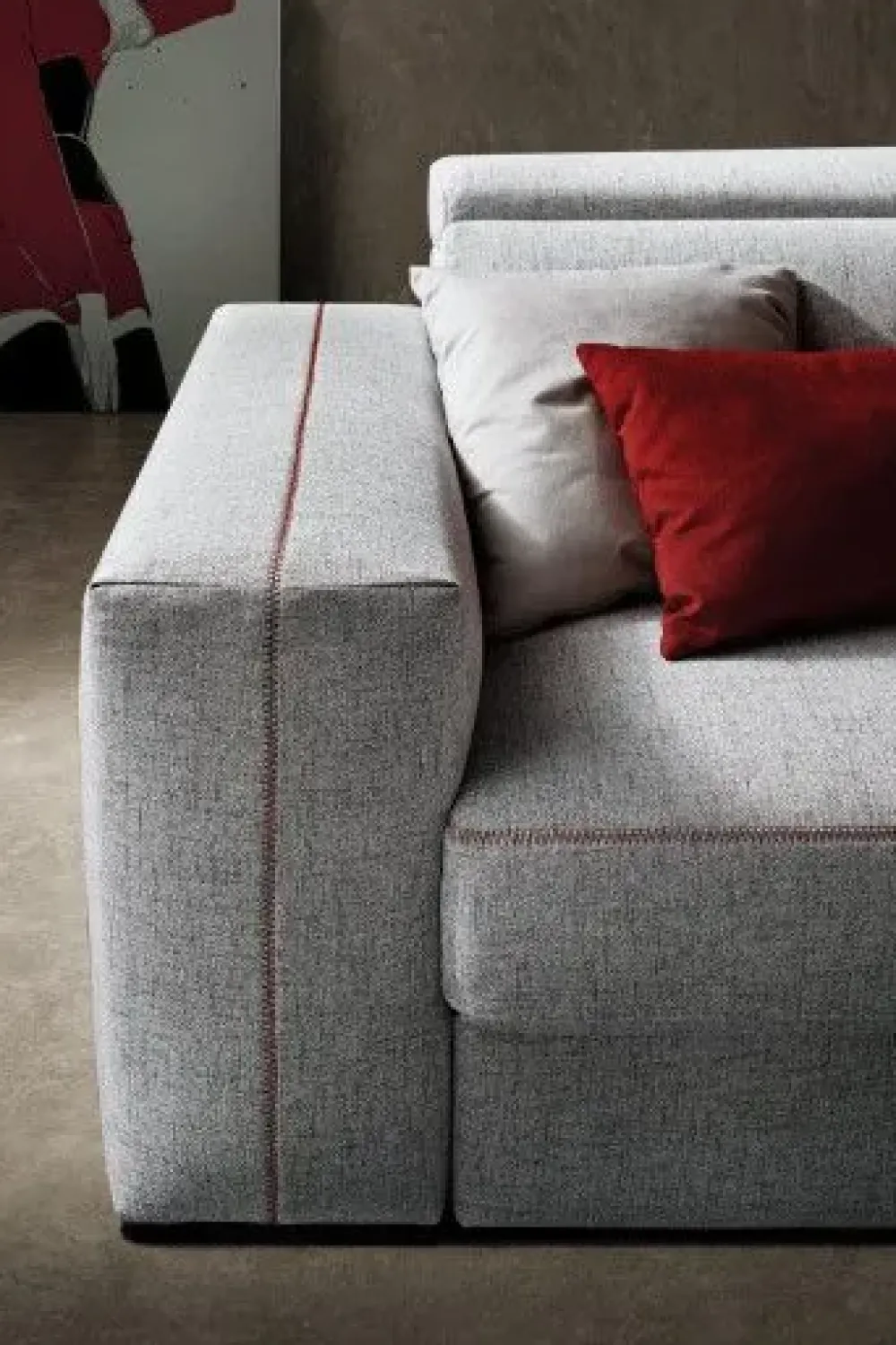 Le Comfort Divano Angolare in Tessuto sfoderabile Astor angolare di- Divani