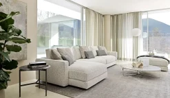 Flou Divano Angolare in Tessuto My place di- Divani