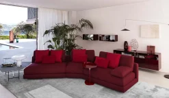 Flou Divano Angolare in Tessuto My place di- Divani