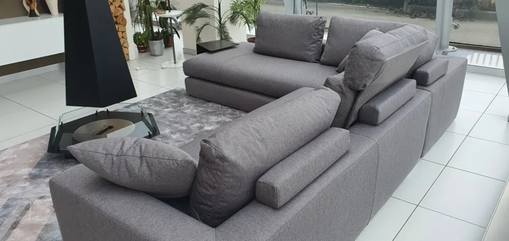 Ditre Italia Divano angolare in Tessuto Bijoux 2020 new- Divani