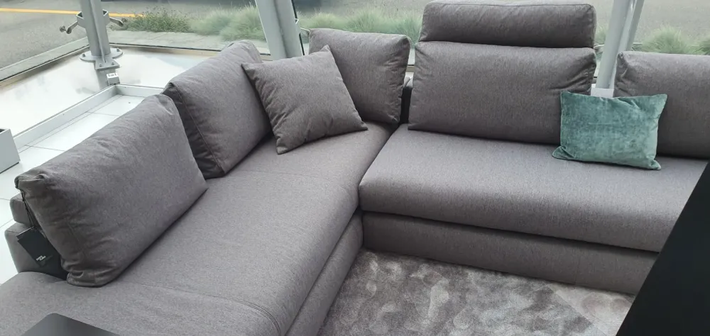 Ditre Italia Divano angolare in Tessuto Bijoux 2020 new- Divani