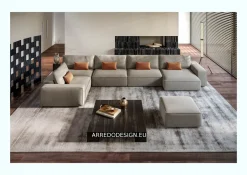 Best Divano Angolare in Tessuto sfoderabile  Adam di Divani