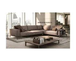 Divano angolare Leonard a PREZZO OUTLET scontato del 35%^Doimo Salotti Hot