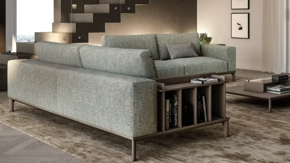 Divano angolare Leonard a PREZZO OUTLET scontato del 35%^Doimo Salotti Hot