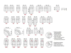 Max Divani Divano angolare Leonardo PREZZI OUTLET sconto 30%- Divani