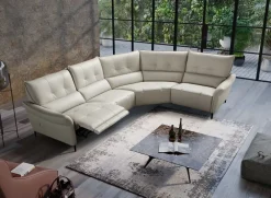 Max Divani Divano angolare Leonardo PREZZI OUTLET sconto 30%- Divani