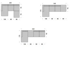 Divano angolare Merlino : con uno SCONTO ESCLUSIVO del 45%^Md work Clearance