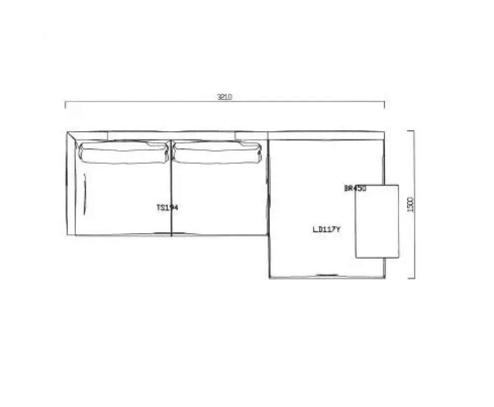 New Divano angolare modello Bristol di a prezzi outlet Divani