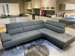 Calia Divano angolare modello Mauritius di con forte sconto- Divani