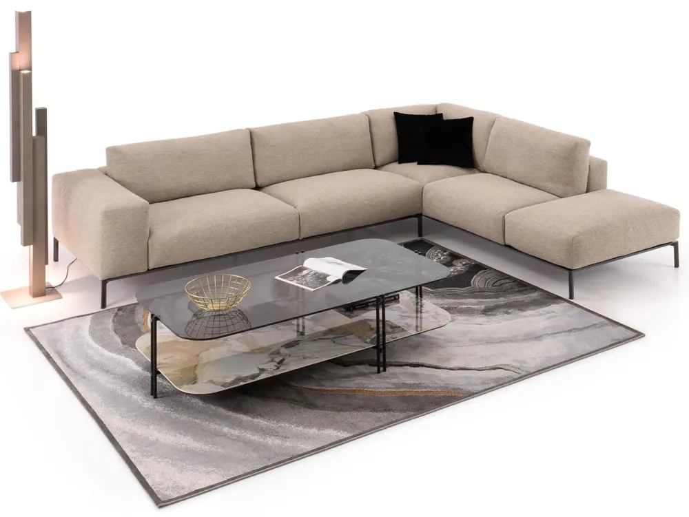 Online Divano Angolare modello Richmond outlet di a prezzi convenienti Divani