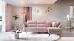 Collezione esclusiva Divano angolare Mottes selection Thoas PREZZI OUTLET sconto 40%- Divani